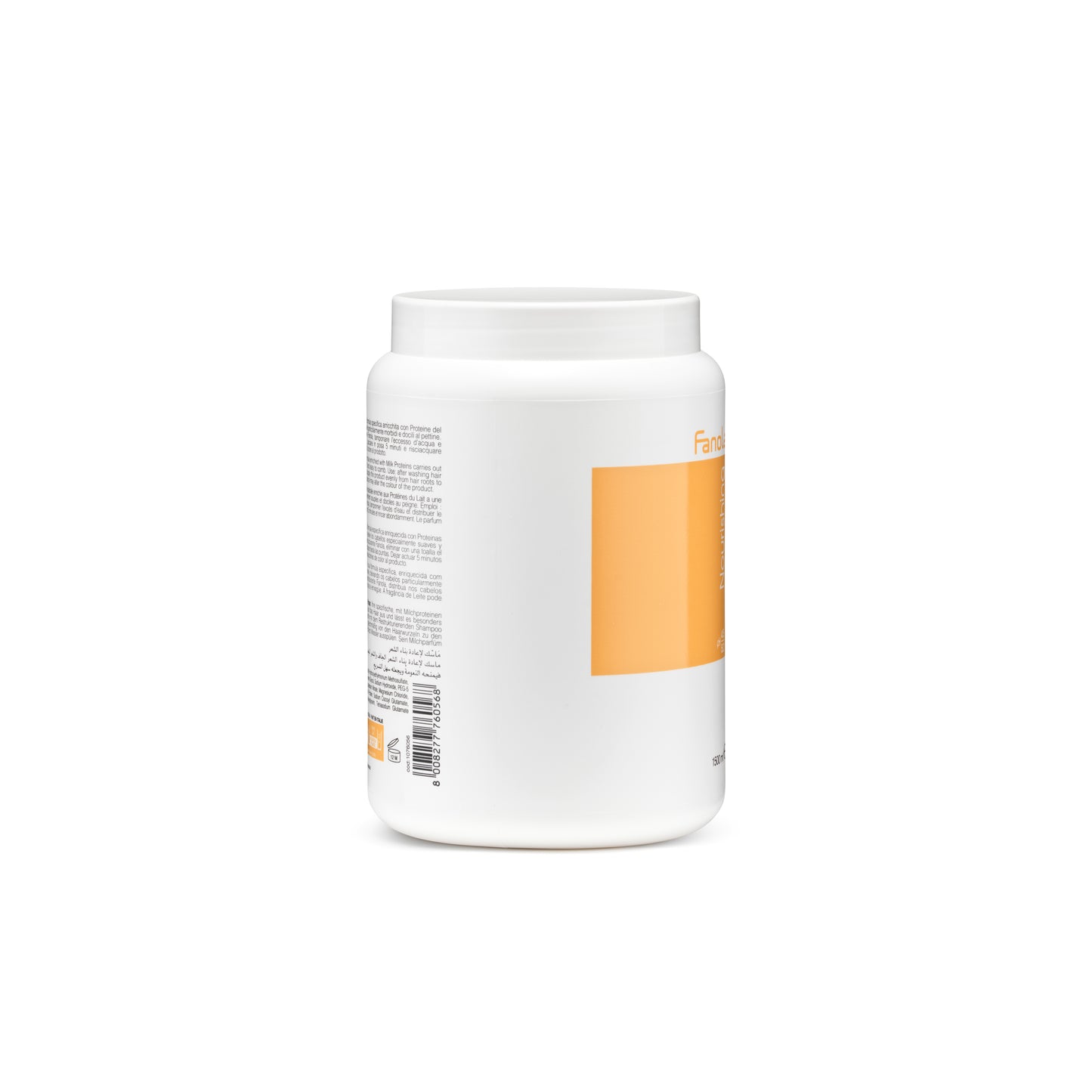 Fanola Nourishing Hair Mask with Milk Proteins, 1500ml professional salon treatment for soft, manageable hair