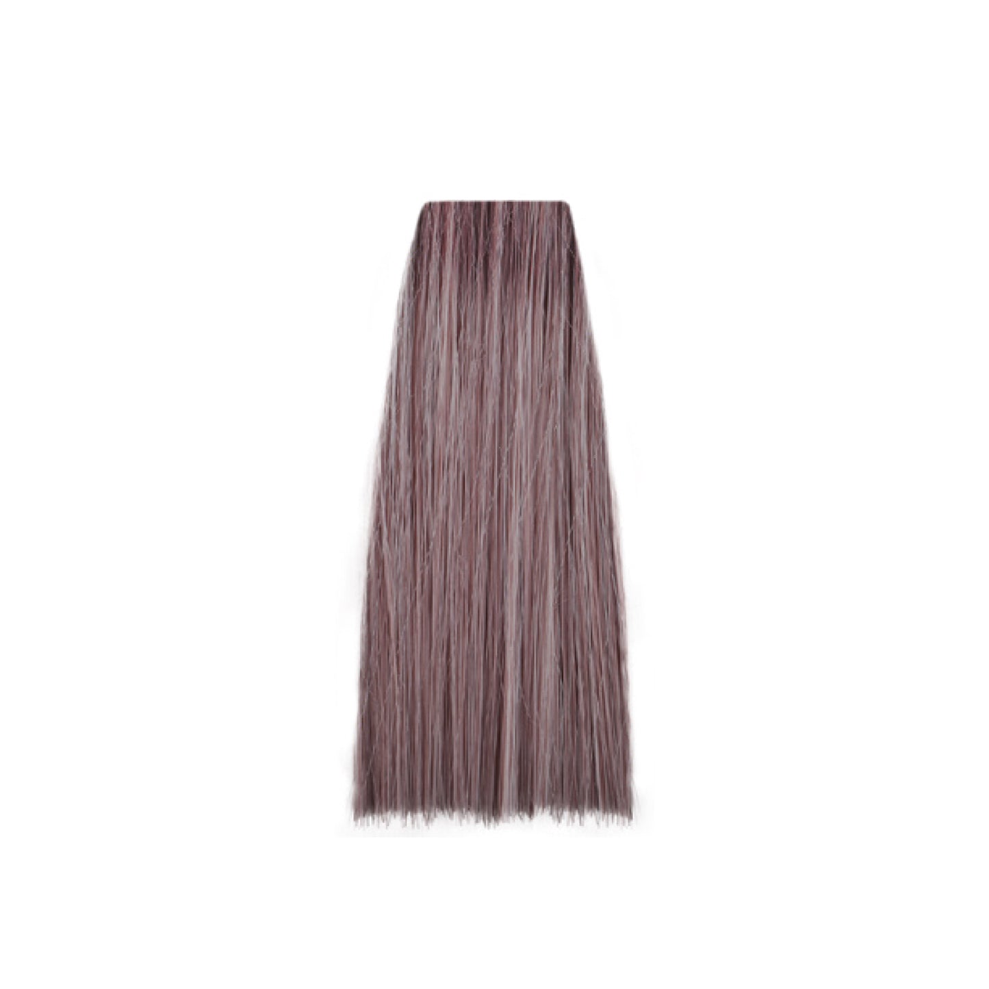 Mauve hair color swatch for salon beauty treatments