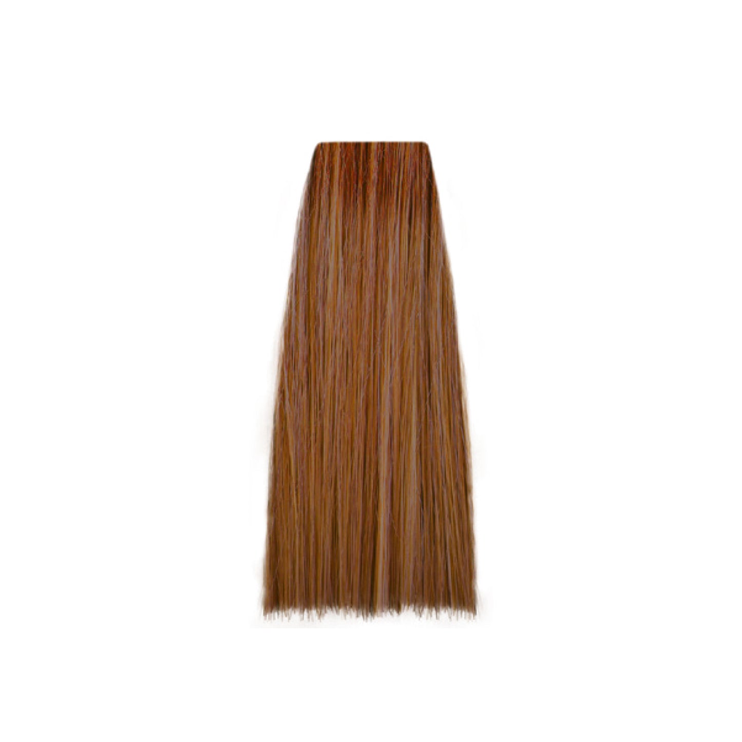 Rich copper brown hair color swatch for salon or home use, showcasing vibrant tone and smooth texture