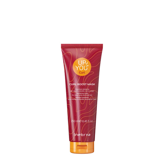 Up to You Curl Boost Mask for wavy, curly, coily hair – hydrating treatment in red tube