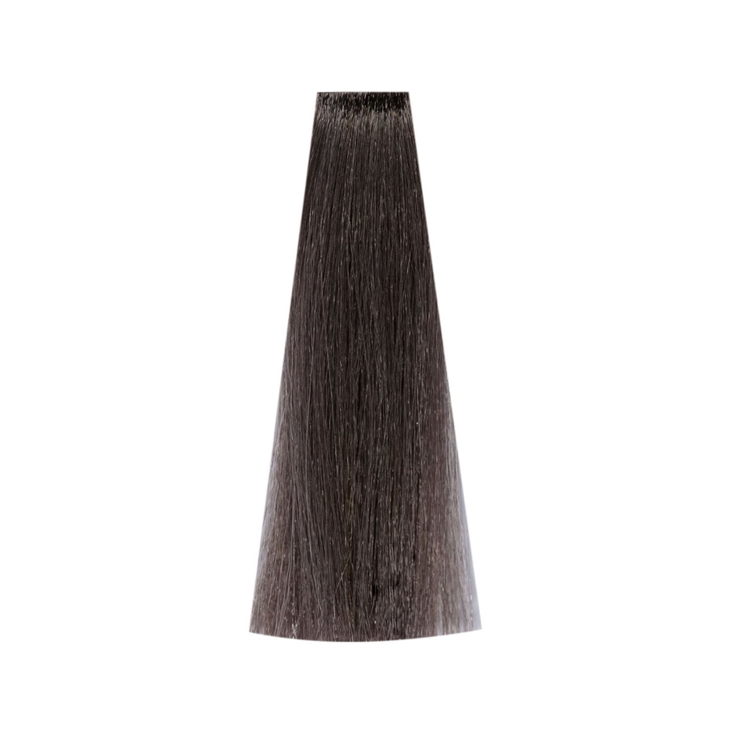 Dark ash brown hair color swatch for professional salon use