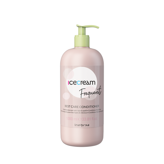 Icecream Frequent Best Care Conditioner for all hair types, 1000ml bottle with pump