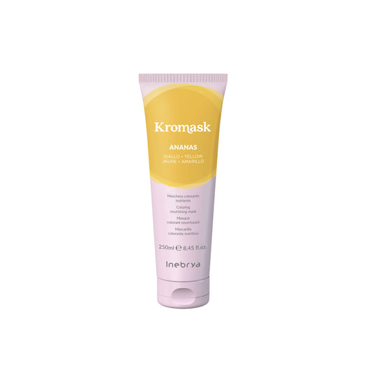 Kromask Yellow Coloring Nourishing Hair Mask by Inebrya, 250ml