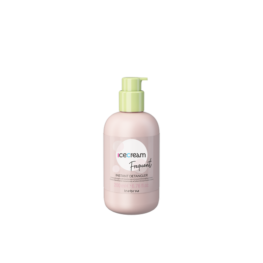 Icecream Frequent Instant Detangler 200ml hair cream with pump dispenser for smooth, tangle-free hair care