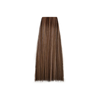 Rich brown hair color swatch for salon beauty treatments
