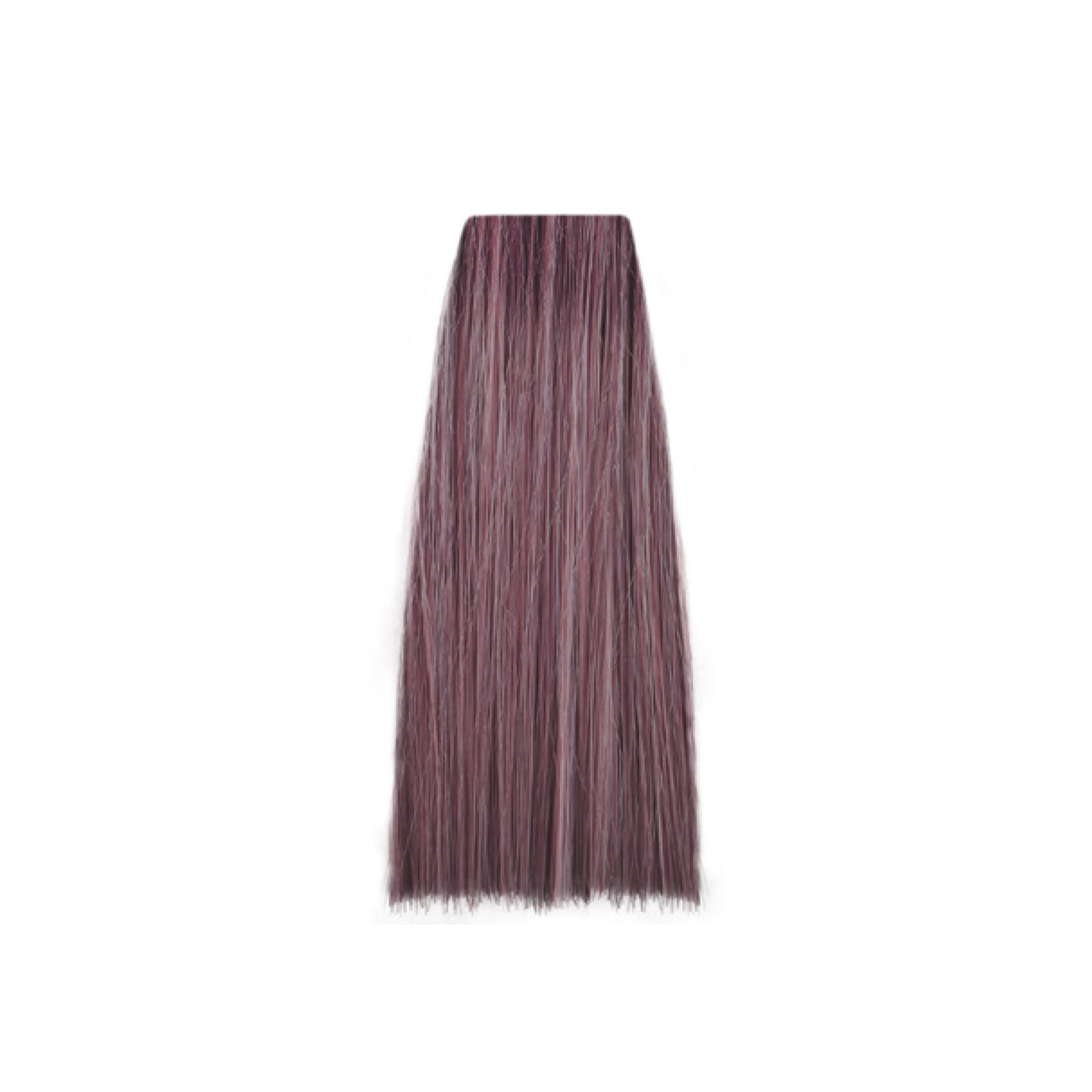 Deep burgundy hair color swatch, rich violet-red tone for salon or home use