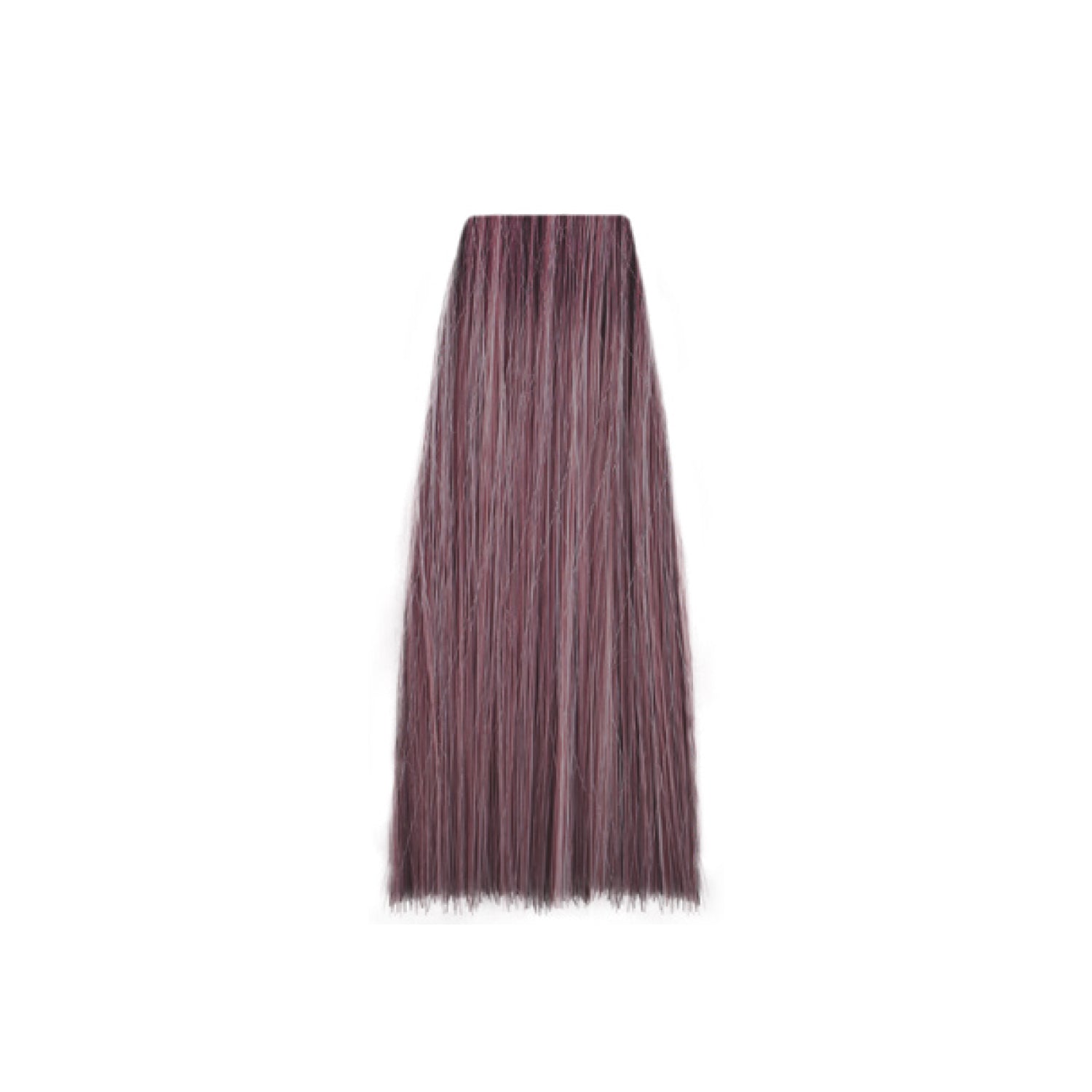 Deep burgundy hair color swatch, rich violet-red tone for salon or home use