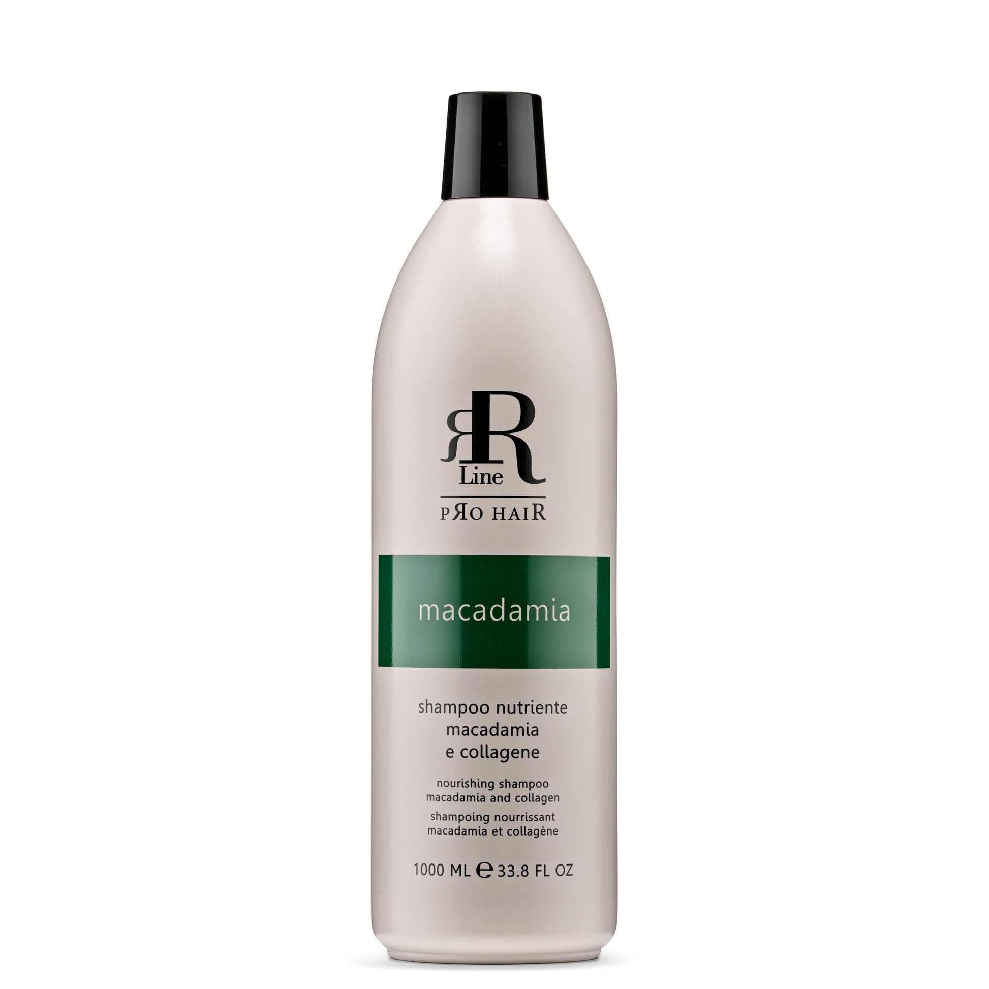 Nourishing macadamia and collagen shampoo for healthy hair care