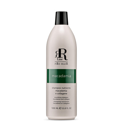 Nourishing macadamia and collagen shampoo for healthy hair care