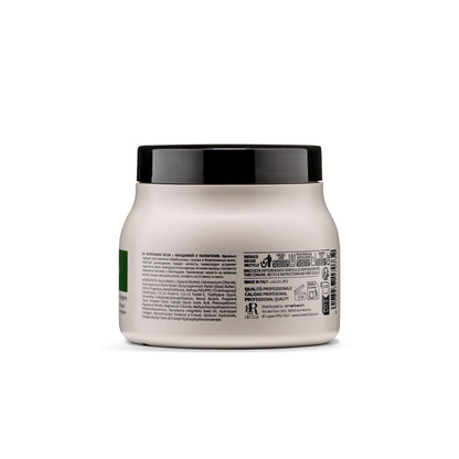Professional hair mask with macadamia and collagen, made in Italy, for dry damaged hair care