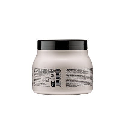 Nourishing hair mask with macadamia and collagen for soft, shiny hair