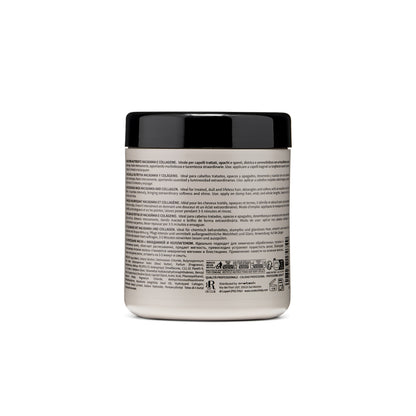 Nourishing hair mask with macadamia and collagen for dull, treated hair – professional quality