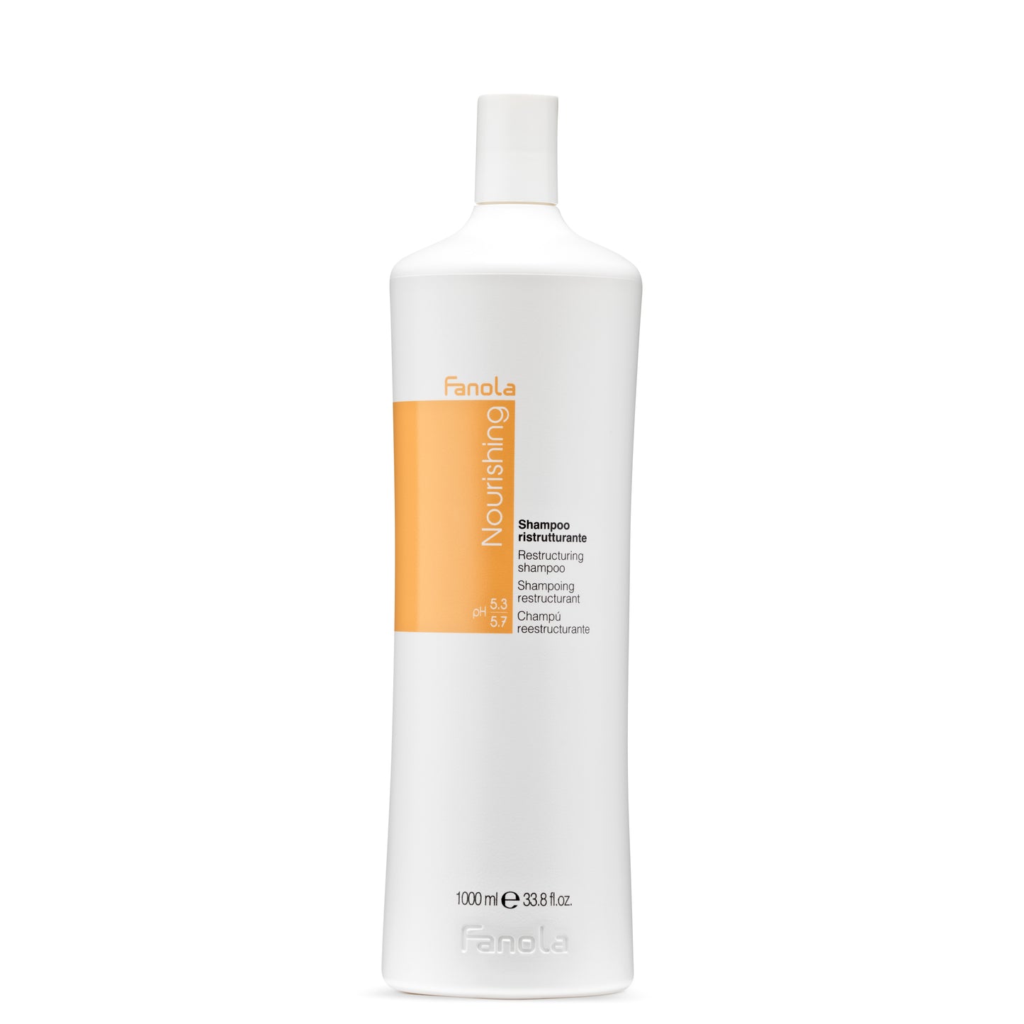 Fanola Nourishing Restructuring Shampoo 1000ml for damaged hair repair