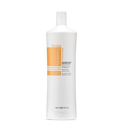 Fanola Nourishing Restructuring Conditioner 1000ml for hair repair and hydration