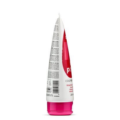 Fanola Color Lock hair mask for colored hair, 200ml, nourishing treatment in white and pink tube
