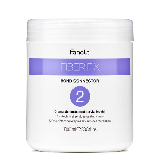 Fanola Fiber Fix Bond Connector 2, 1000ml post-technical sealing cream for hair treatment
