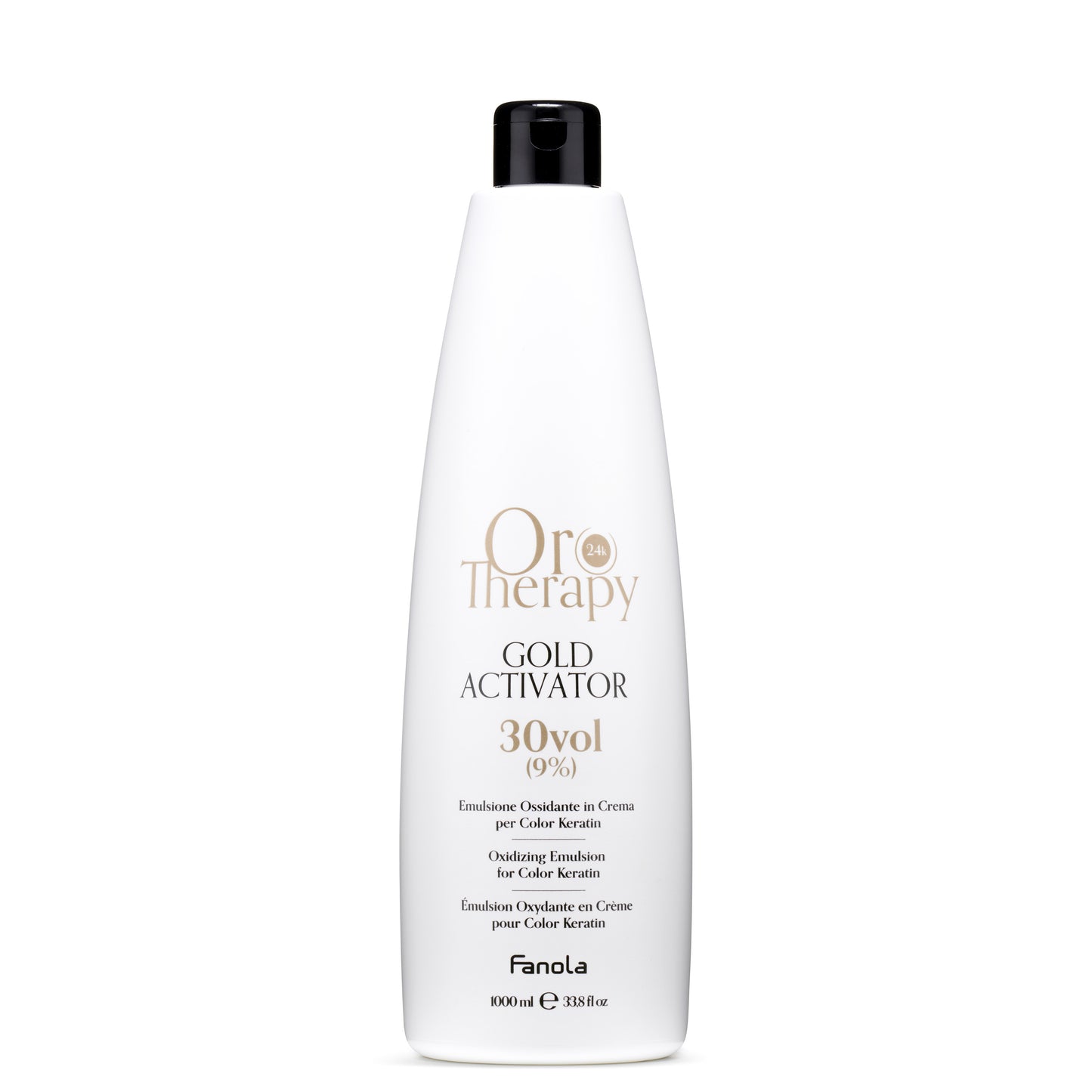 Oro Therapy Gold Activator 30vol for Color Keratin Hair Treatment