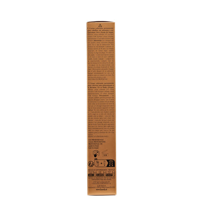 Professional ammonia-free hair color cream with keratin, gold & argan oil, made in Italy