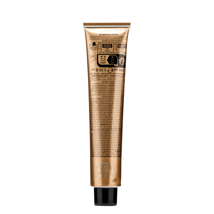 Fanola hair dye tube, 100ml professional color, Nero 1.0 black shade, made in Italy
