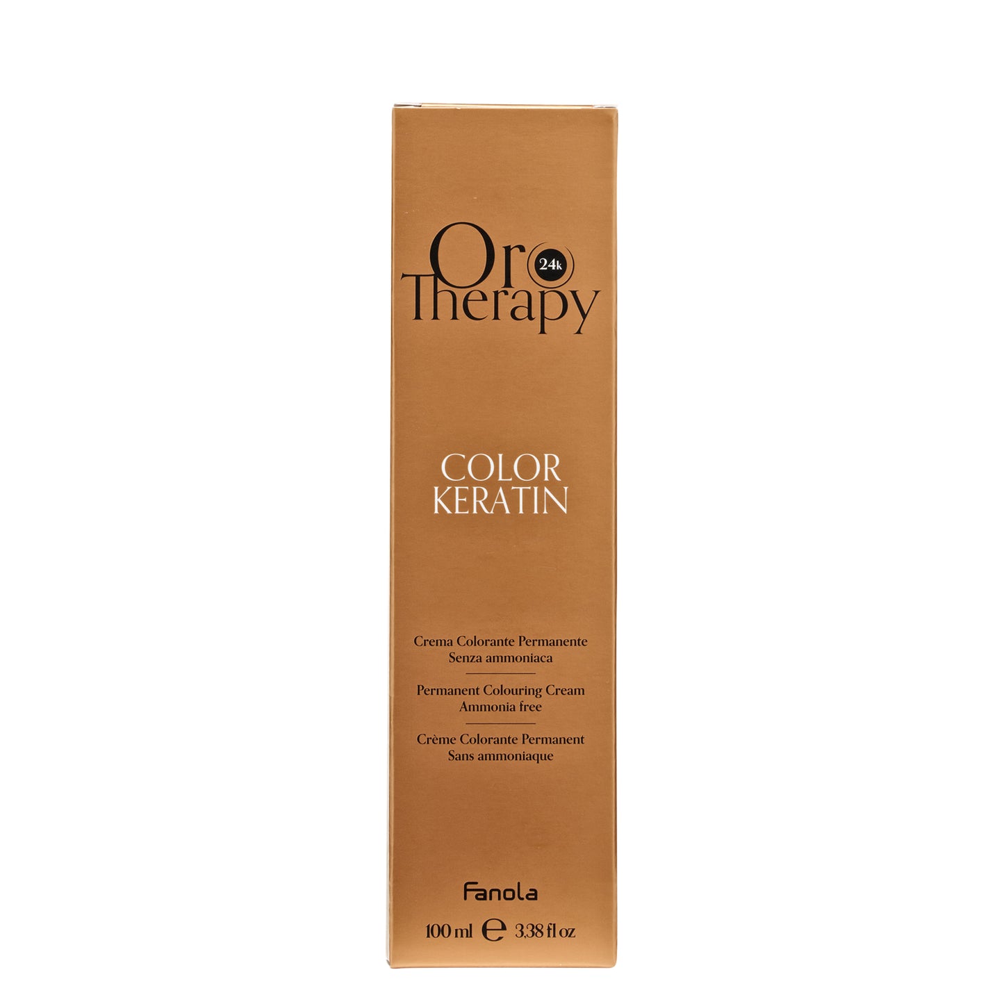 Oro Therapy Color Keratin permanent hair color cream, ammonia-free, 100ml, by Fanola