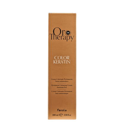 Oro Therapy Color Keratin permanent hair color cream, ammonia-free, 100ml, by Fanola