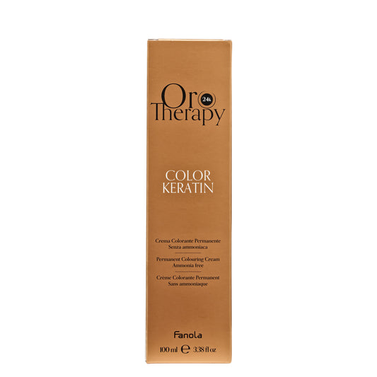 Oro Therapy Color Keratin permanent hair color cream, ammonia-free, 100ml, by Fanola