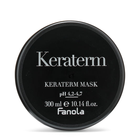 Keraterm Mask by Fanola, 300ml professional hair treatment for salon use, pH balanced formula