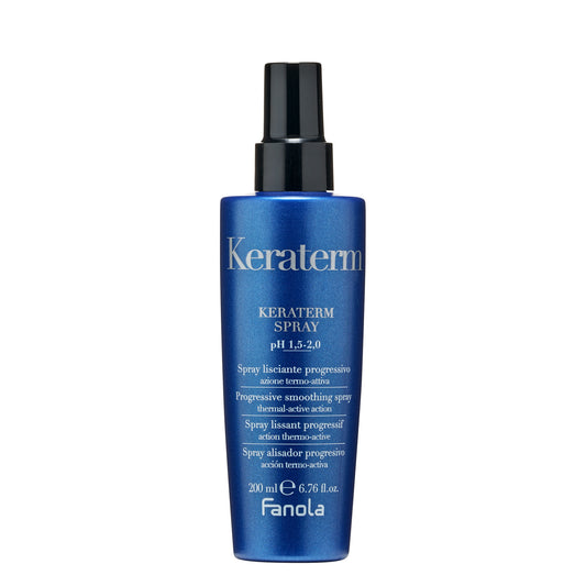 Keraterm Spray 200ml progressive smoothing thermal-activating hair treatment for salon use