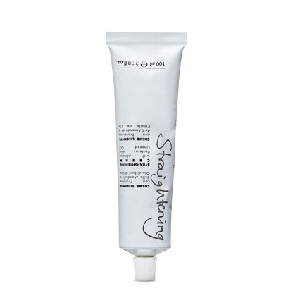 Straightening cream with almond and linseed oil for hair smoothing, 100ml tube