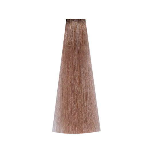 Light brown hair color swatch with subtle highlights for salon use