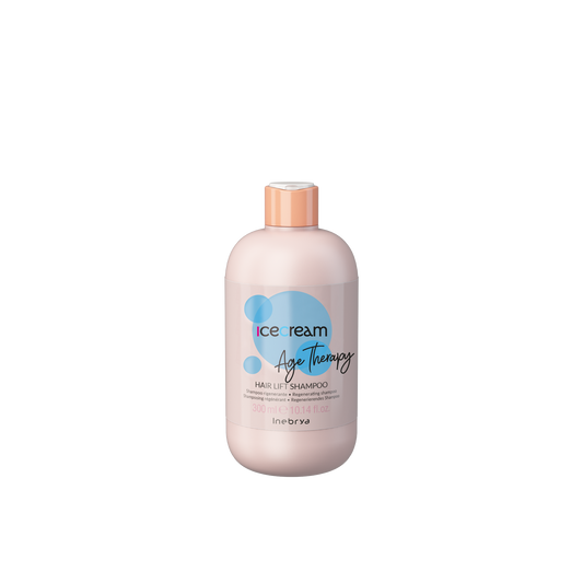Icecream Age Therapy Hair Lift Shampoo, 300ml regenerating formula for volumizing and rejuvenating hair