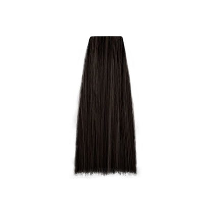 Dark brown hair color swatch for salon beauty treatments