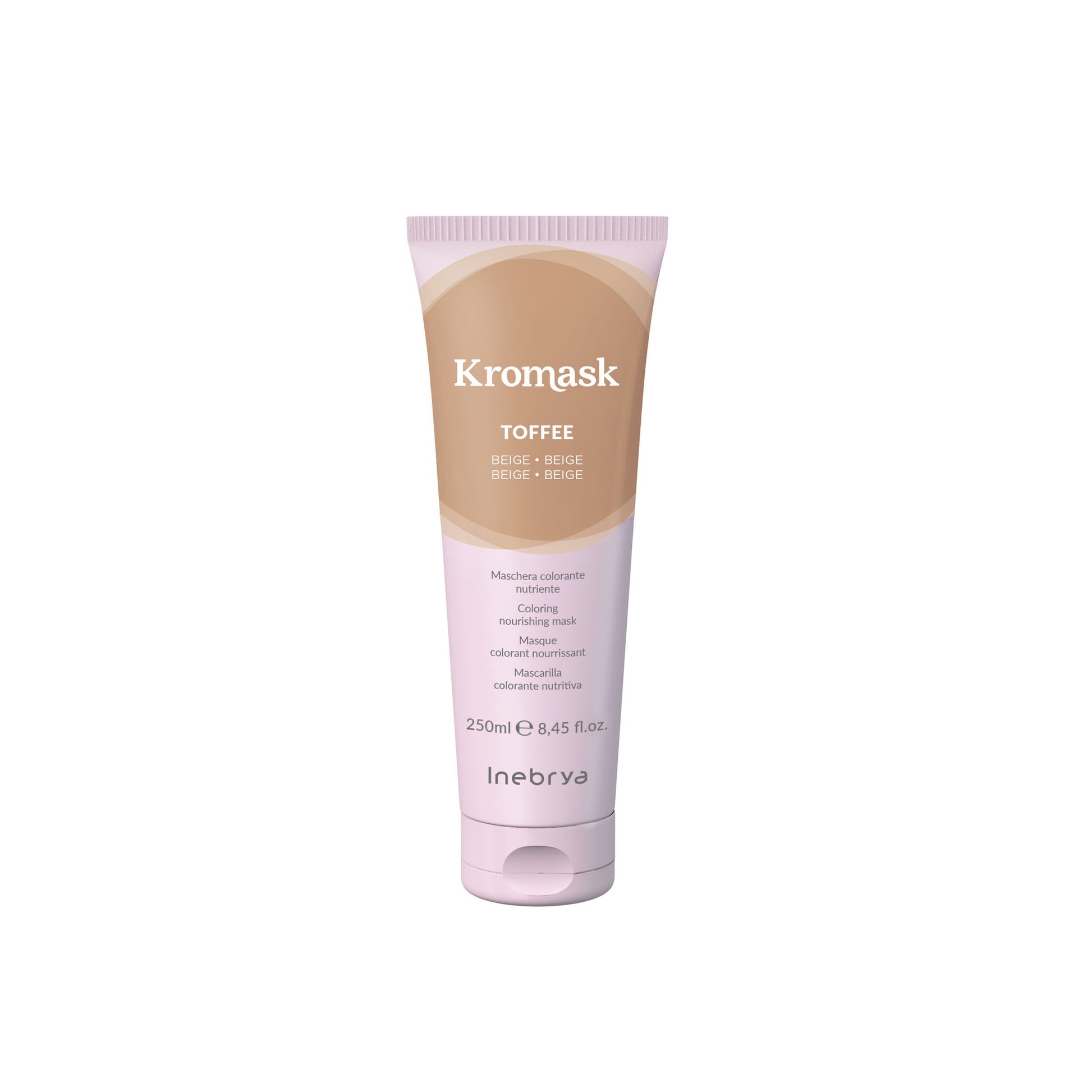 Kromask Toffee Beige Coloring Nourishing Hair Mask by Inebrya, 250ml