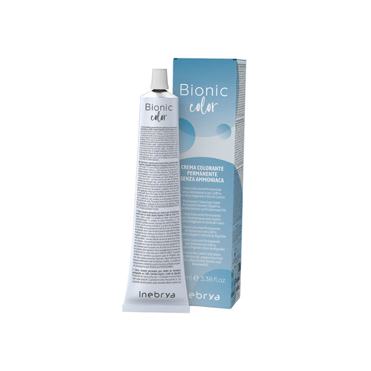 Bionic Color ammonia-free permanent hair dye cream with keratin & cottonseed oil by Inebrya