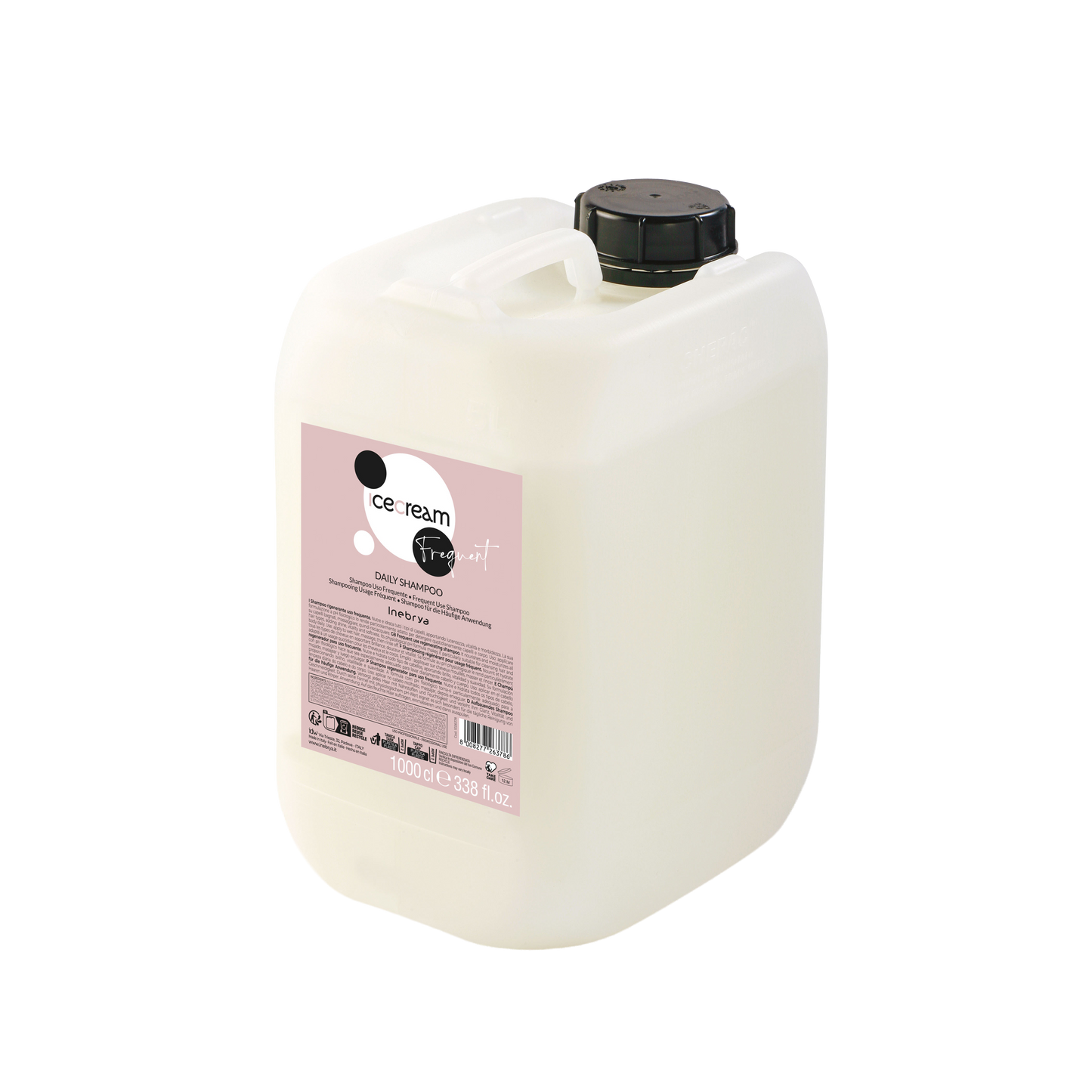 Icecream Frequent Daily Shampoo 1000ml professional salon size bottle for frequent use hair care