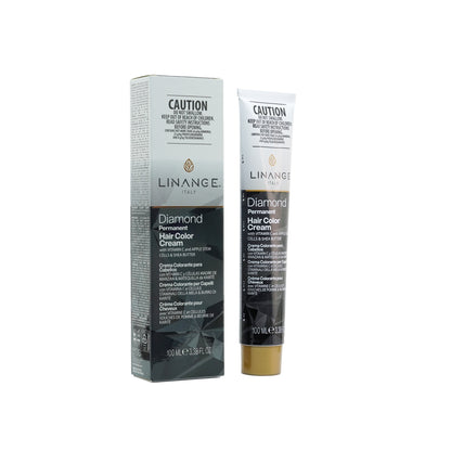 Linange Italy Diamond Permanent Hair Color Cream with Vitamin C & Shea Butter, 100ml