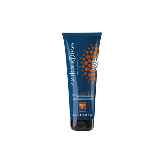 Chocolate conditioning color mask for hair, 250ml, professional hair care product