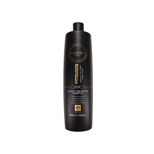 Ever Plump Glossy Hair Botox Shampoo with Keratin & Hyaluronic Acid, 1000ml professional treatment