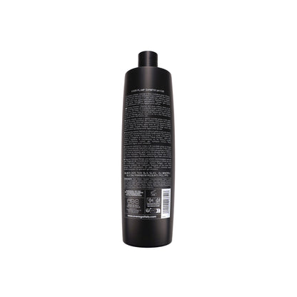 Ever Plump Shampoo pH 5.35 bottle back label with ingredients and usage instructions, made in Italy