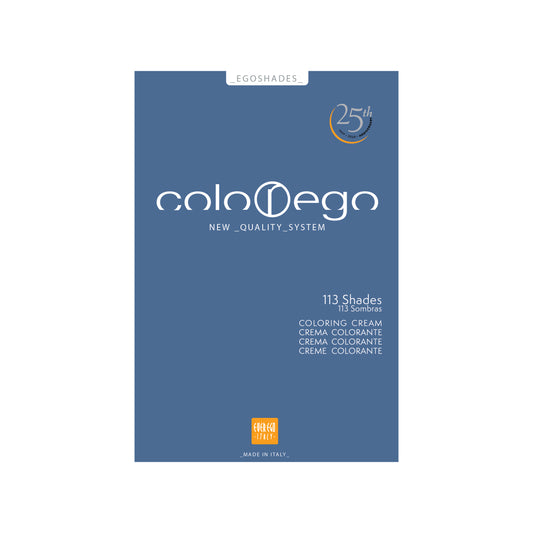 ColoEgo 113 Shades Coloring Cream, 25th Anniversary Edition, Made in Italy