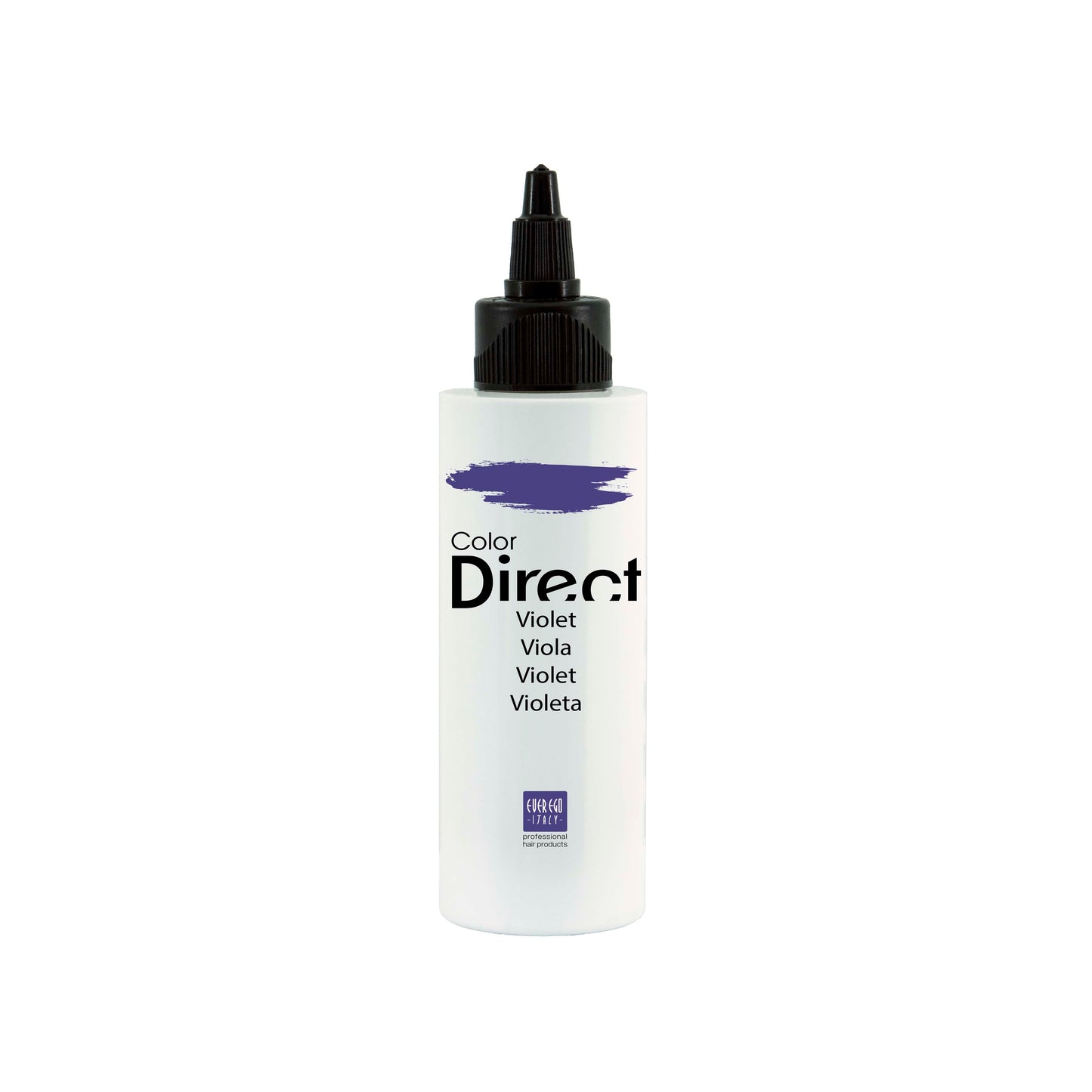 Violet Color Direct hair dye bottle, professional temporary hair color for salon use