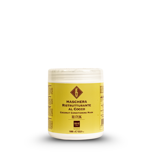 Coconut Conditioning Hair Mask for Deep Repair and Styling, 1000ml Professional Formula