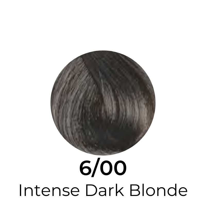 6/0 Intense Dark Blonde hair color swatch for salon or home use