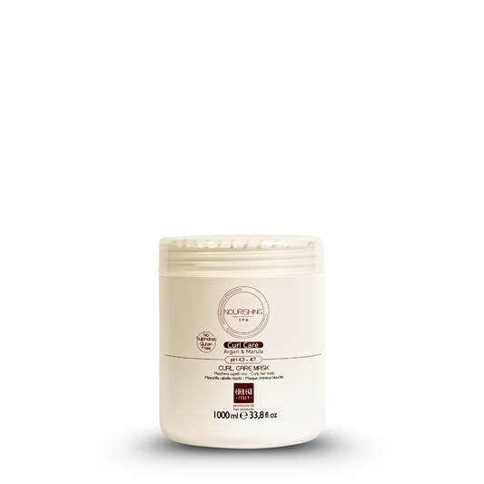 Nourishing SPA Curl Care Mask with Argan & Marula, 1000ml professional hair treatment for curly hair