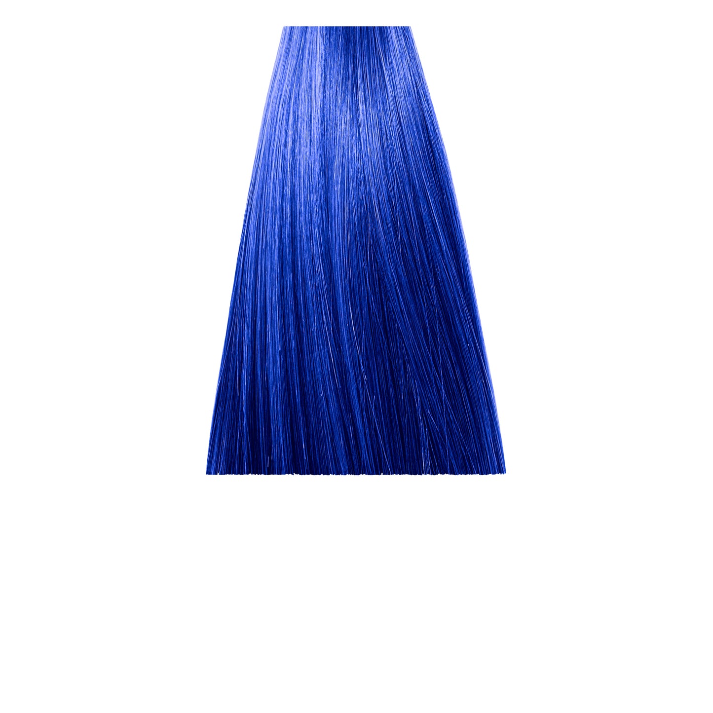 Vibrant blue hair color swatch for bold beauty looks