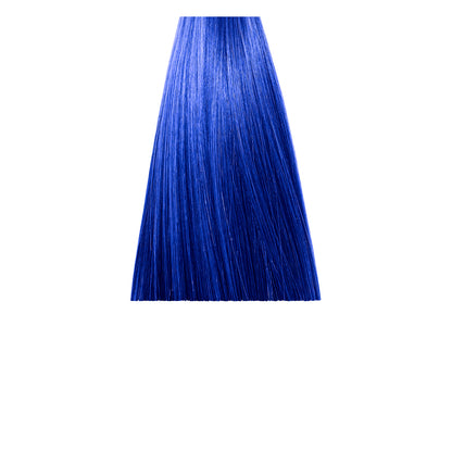 Vibrant blue hair color swatch for bold beauty looks