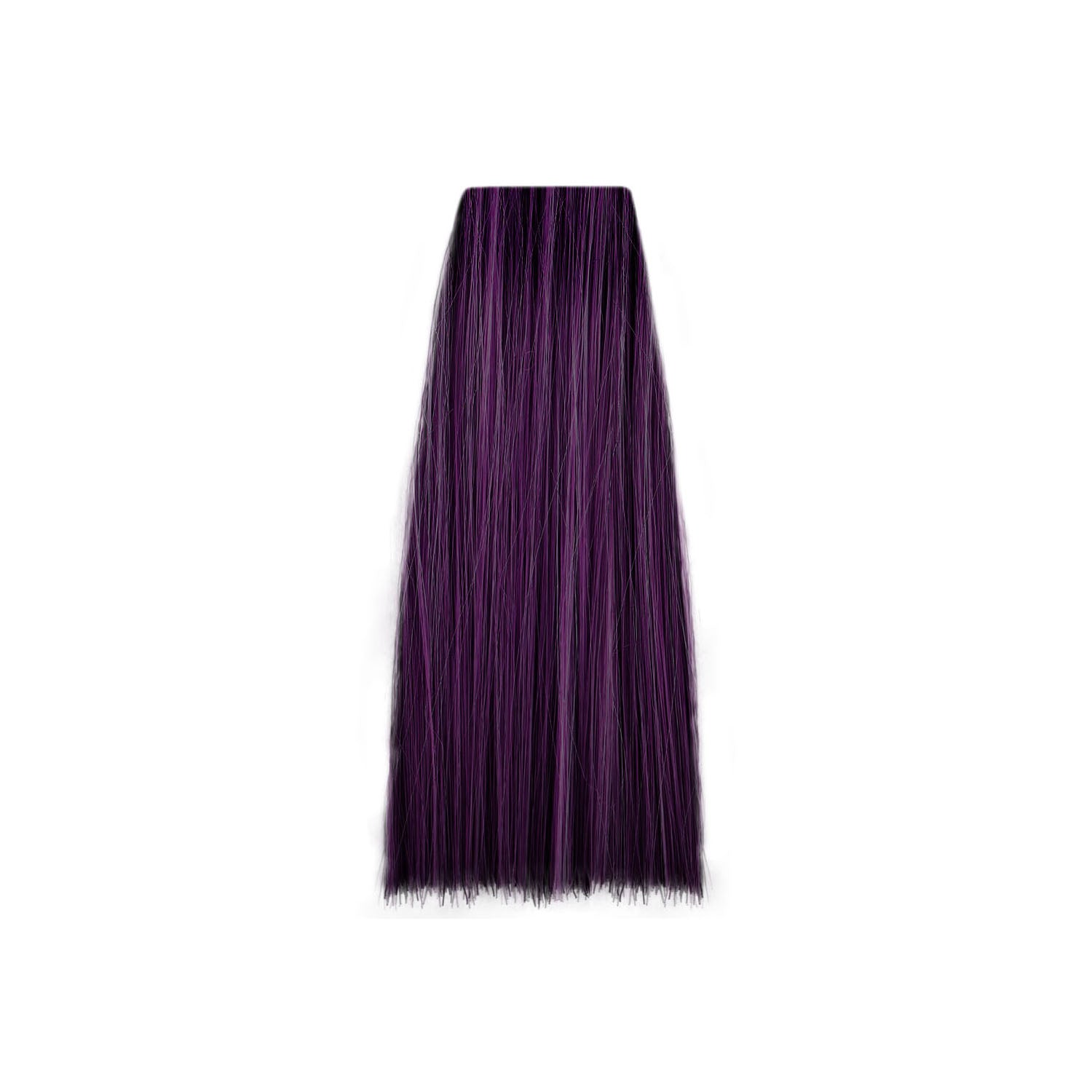Deep purple hair color swatch, vibrant violet tone for salon beauty treatments