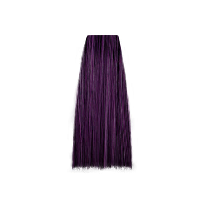 Deep purple hair color swatch, vibrant violet tone for salon beauty treatments