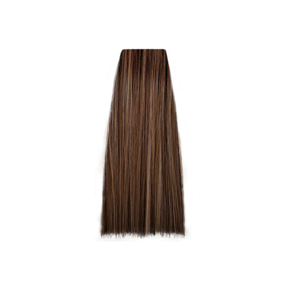 Rich brown hair color swatch for salon beauty treatments