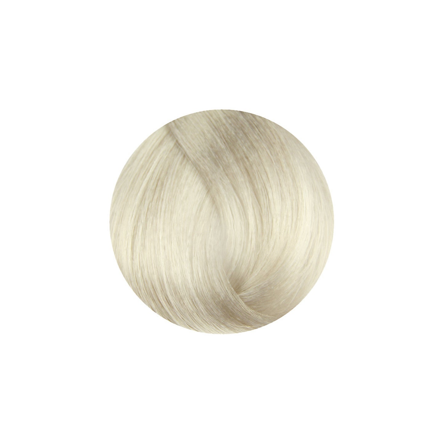 Ultra light blonde hair color swatch for salon or home use, showcasing smooth, creamy tone
